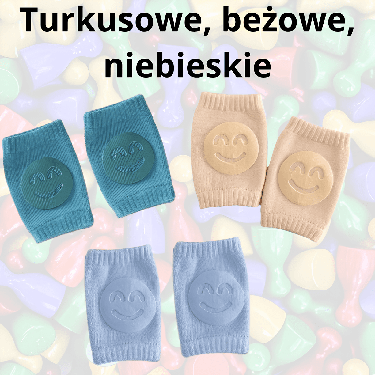 TUPTUŚ – 3X nakolanniki do raczkowania