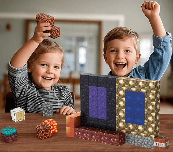 MagniCraft Bloxaro (58 ELEMENTÓW) klocki magnetyczne