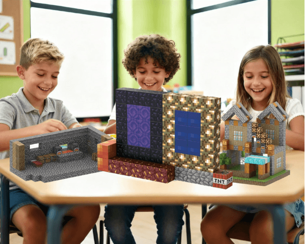 MagniCraft Bloxaro (58 ELEMENTÓW) klocki magnetyczne