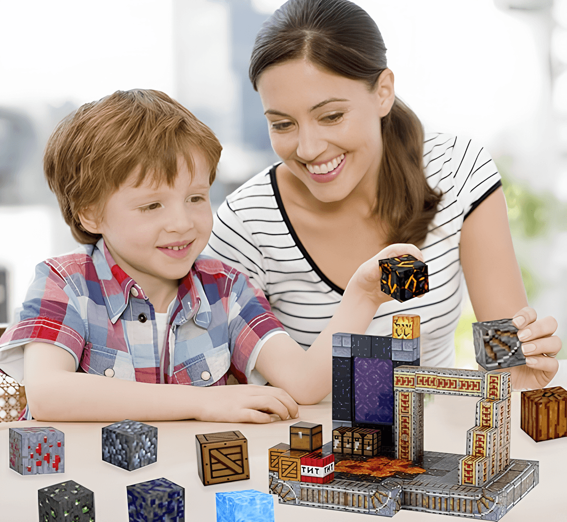 MagniCraft Bloxaro (58 ELEMENTÓW) klocki magnetyczne